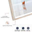 «Hazy Hooves Shadowbox Print Travel Art Prints» par Notoriart, cadre blanc, 11 x 16-116873019-116873029