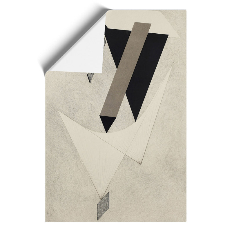 Composition by El Lissitzky - Frameless Print, 42cm H x 30cm W x 0.1cm D