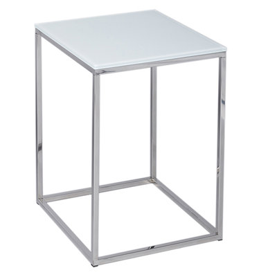 Licata Glass Top End Table