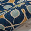 Tapis bleu marine traditionnel Janyce-301741255