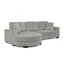 Canapé-lit modulaire rembourré Corduroy-460324250