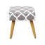 Osage 35cm Wide Square Solid Colour Standard Ottoman
