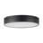 Cherylene 8-in Black dimmable LED Flush Mount-124959438