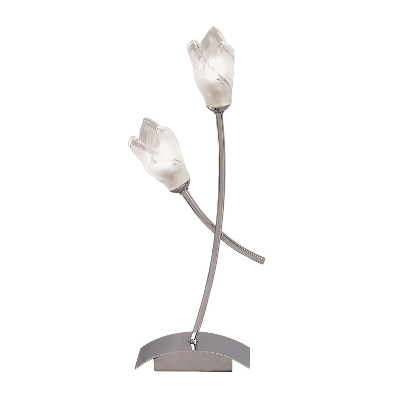 Cottone Metal Novelty Lamp, Silver