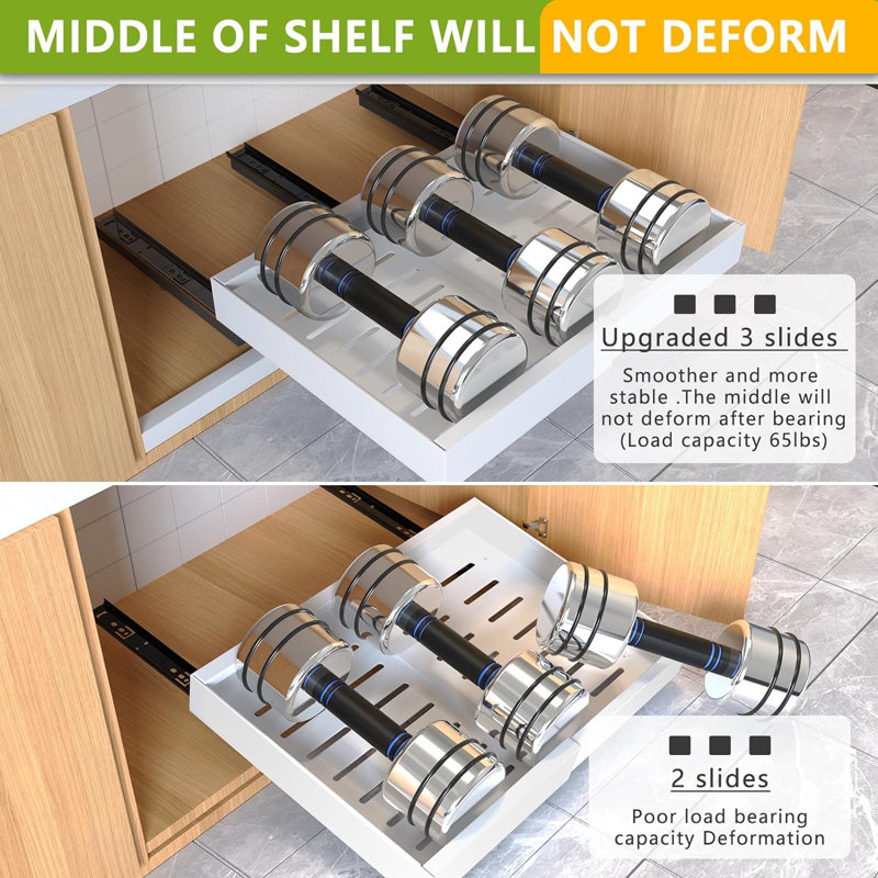 Ensemble de 2 organisateurs d'armoire extensibles