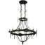 Rustic Lodge 12 - Light Chandelier