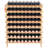 72 Bottle Upgrade Modular Wine Rack Bamboo Wood Display Shelf 8-Tier