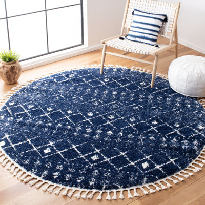Comer Fringe Shag Performance Southwestern Rug