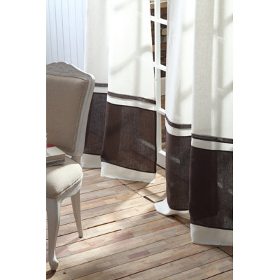 Arianna Semi Sheer Curtain