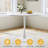 31.5" Round Dining Table Set For 4, Modern Tulip Base All Metal Table With  4 Velvet Upholstered Chairs-394992434-394992435