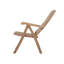 Folding Teak Patio Dining ArmChair