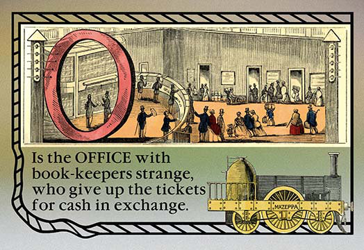 O is the office, impression, H 28 po x l 42 po x P 1,5 po