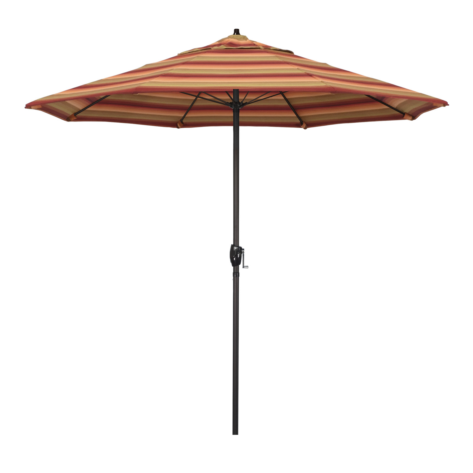 Gino 7.2' Sunbrella® Umbrella, Astoria Sunset Sunbrella®, 102"H x 108"W x 108"D