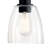 Meller 2-Light Black Vanity Light with Clear Glass Shades-1488715139