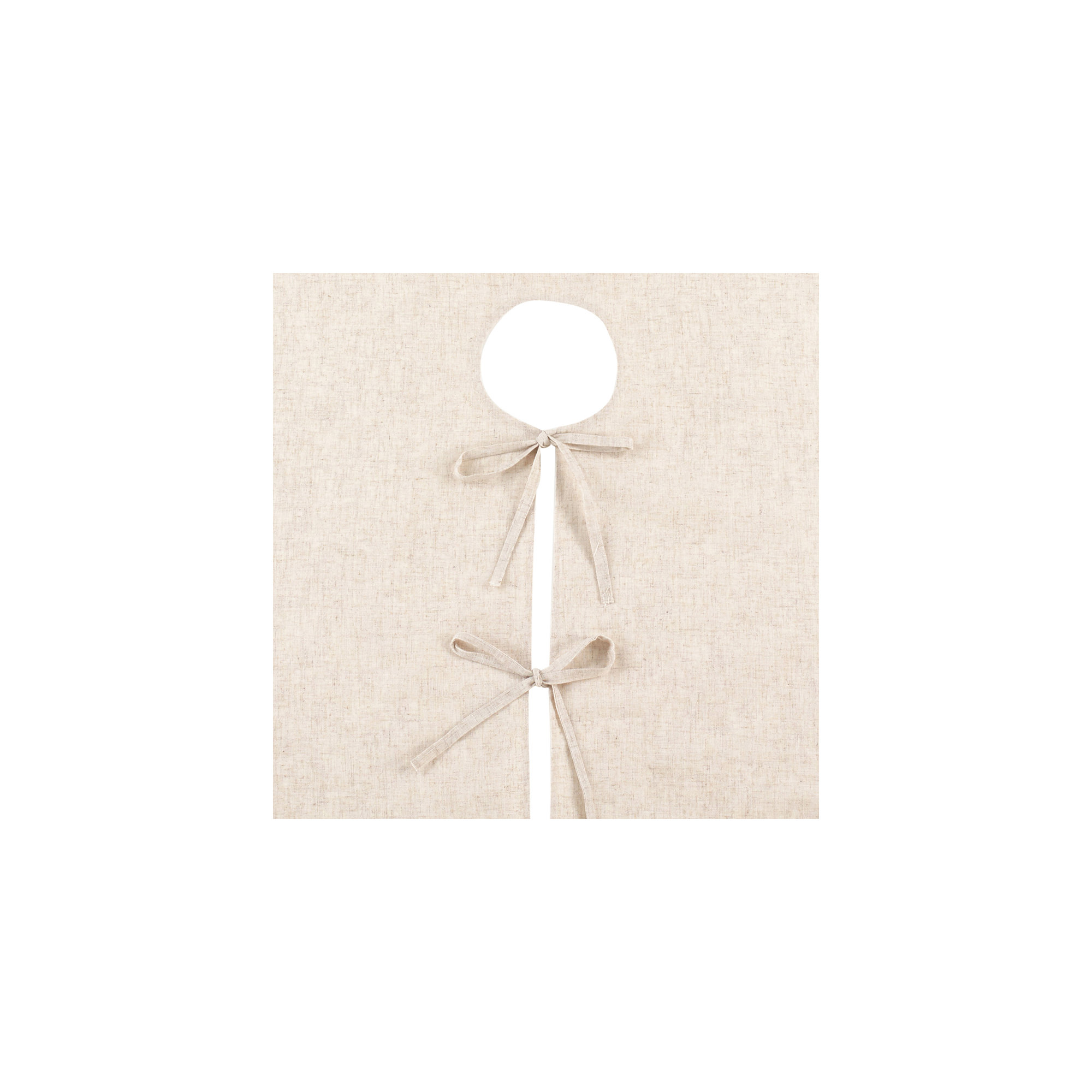 Nylah Tree Skirt, Natural, 72"