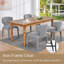 Chaise d'appoint moderne rembourrée en tissu-117873194