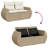  Garden Sofa Set Beige