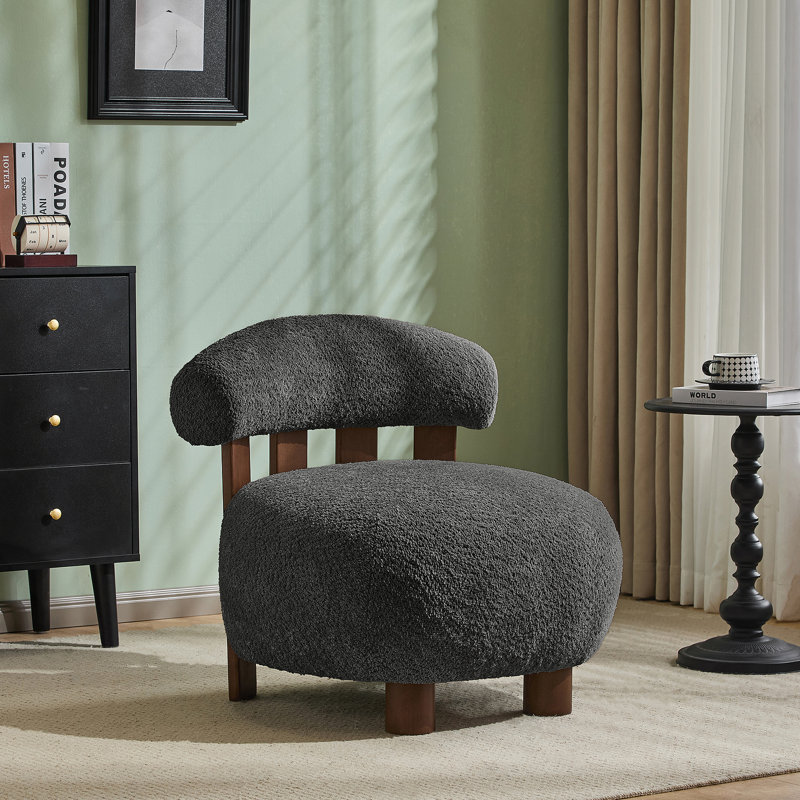 Fauteuil d'appoint Modern Bouble, Gris