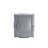 Zeger Gray Fabric Glider Chair With Swivel