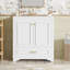 Meuble-lavabo 30 po avec lavabo en céramique-118232483