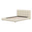 Lit moderne à profil bas avec support de lattes robuste, pas de sommier tapissier, lit moelleux de luxe pour la chambre à coucher-130830848-130830846