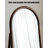 Nordic-Style Japanese Solid Wood Frame Arched Full-Length Mirror-590493876