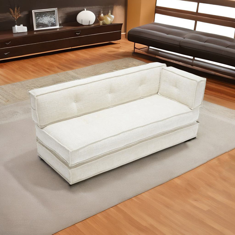Modular Chenille Sofa, Beige