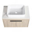 Meuble-lavabo moderne 42 po avec céramique-922143683