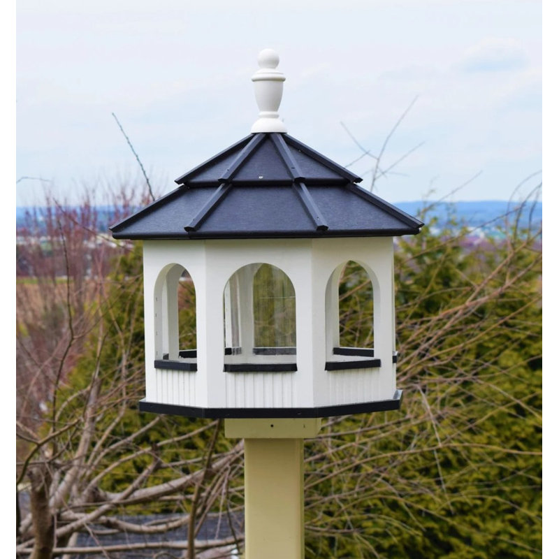 Grande mangeoire d'oiseaux en poly