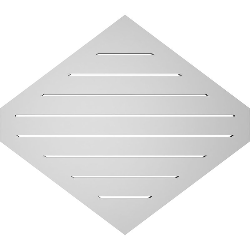 Pente verticale verticale en uréthane 9 pi, H 1,5 po x l 34 po x L 30 po