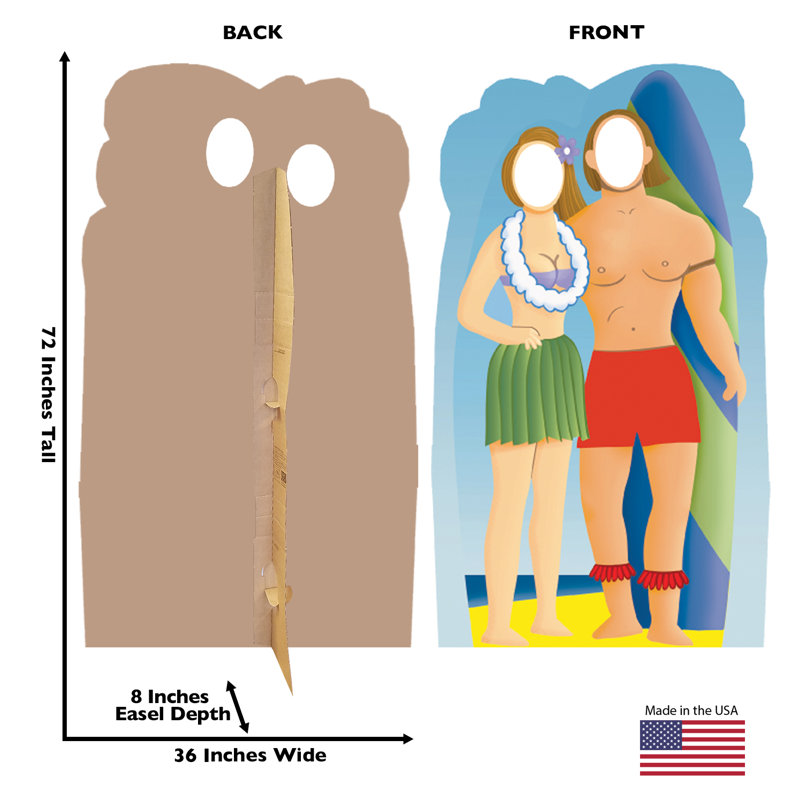 Life-Size Stand-Ins 72'' Cardboard Standup