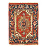 Serapi One-of-a-Kind 5'5" x 8'9" Area Rug in Rust