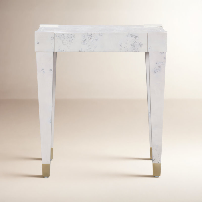 Elianna End Table, White