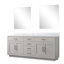 Meuble-lavabo double Shelter et miroirs 28 po-115766998-115766995-115766991