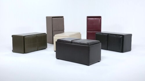 Avalon Storage Ottoman Bench, Storage Ottomans