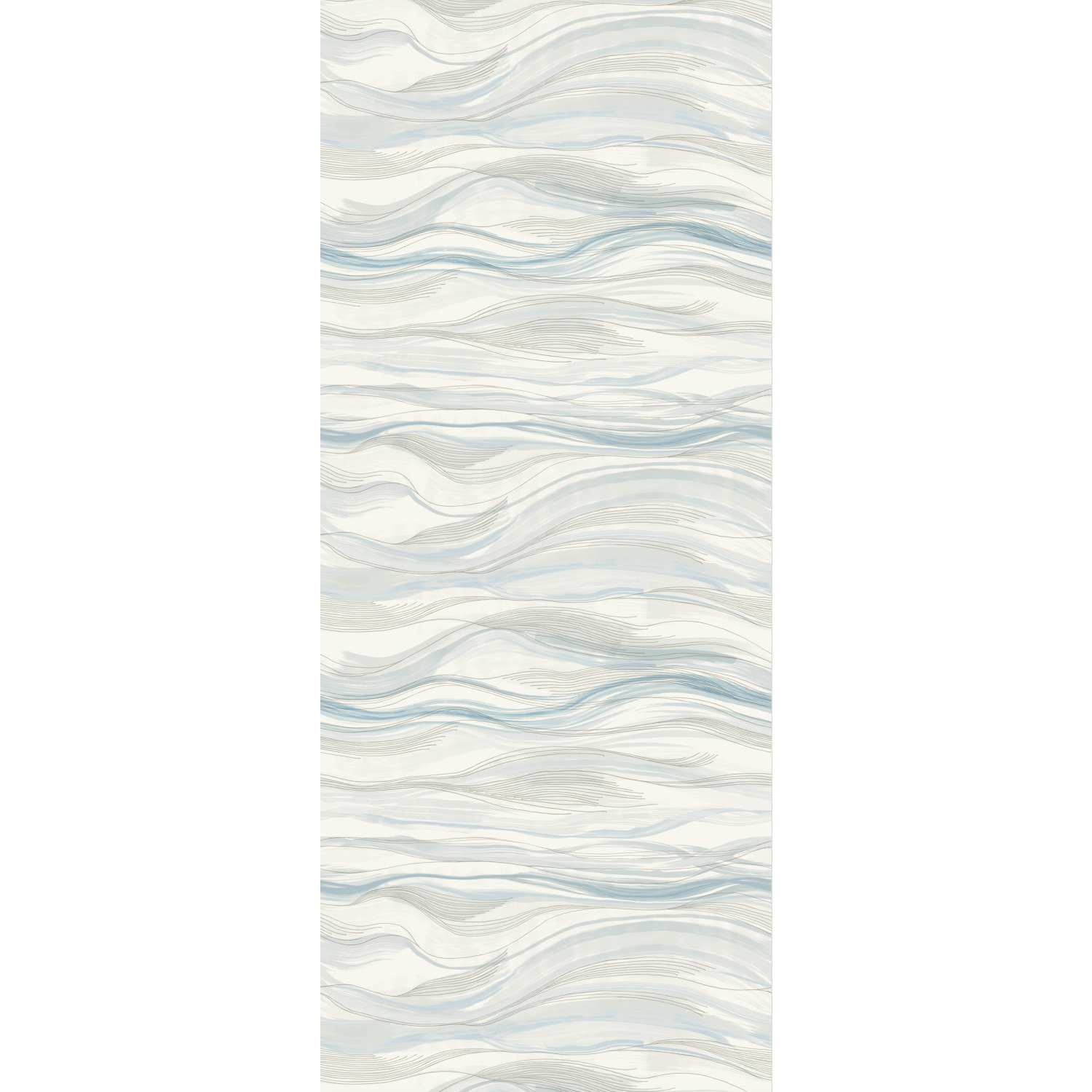 Almira Abstract Wallpaper, Blue