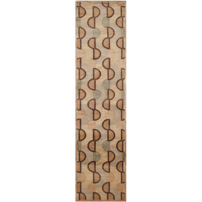 Tapis en laine noué à la main Ventura