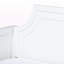 Lit de jour double Shasta au fini blanc classique et traditionnel, H 37,8 po x l 41,5 po x L 78,3 po-1883186382-1962398857