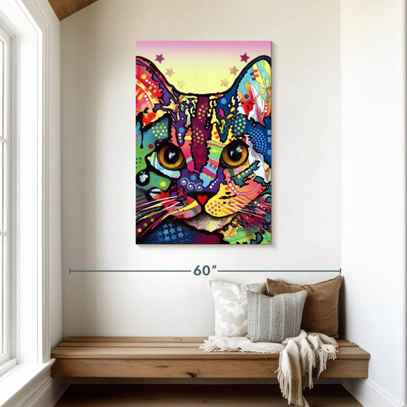 Brampt Maya Cat, 45" H x 30" W