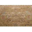 Tapis brun en laine noué à la main de conception unique 8 pi 1 po x 9 pi 10 po New Age