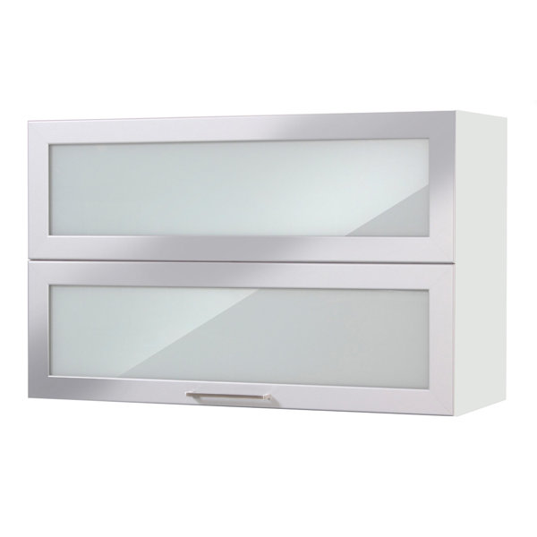 Bathroom Wall Cabinet, Fluted Wooden Medicine Cabinet Storage with 2 ...