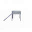 Lit simple mezzanine bas avec glissade-1464101376