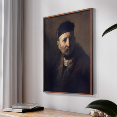 «Vintage Portrait Print Lxxx» sur papier