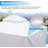 Gazebo Cover For Hardtop Gazebos, Outdoor Universal Winter Gazebo Cover With Sidewalls And Mesh Windows, All Season Waterproof Enclosed Gazebo Cover-110874484