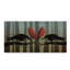 «Love Birds Ravens», reproduction d'impression sur toile-31877287