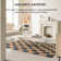 Tapis gris anthracite Madalene