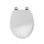 Tongue & Groove Wooden Toilet Seat, Flexi-Fix Hinges (Hayward)