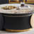 Modern luxury round coffee table set