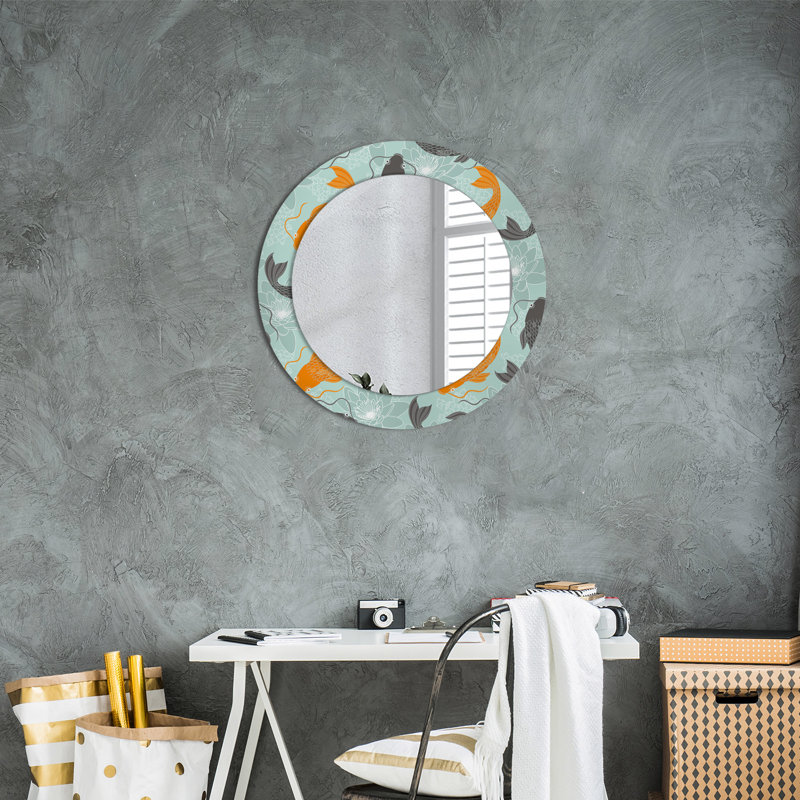 Huldar Glass Flat Wall Mirror