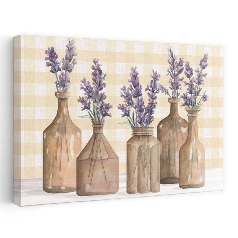 Art de lavande Honeybloom I Lavender, H 16 po x l 24 po